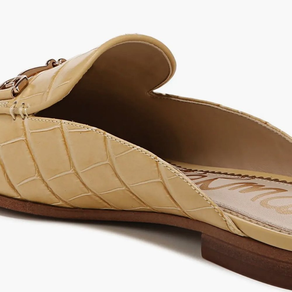 Sam Edelman Linnie Horsebit Embellished Mules MSRP$190 Perfect for Warm Seasons - Picture 6 of 14